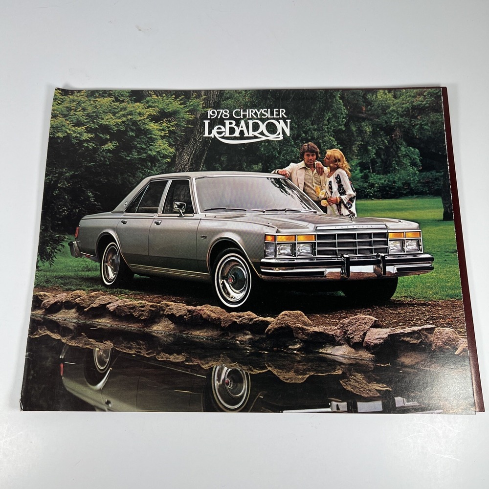 1978 Chrysler LeBaron 14-page Original Car Dealer Sales Brochure Catalog